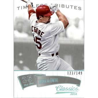2014 Classics Timeless Tributes Silver #92 Mark McGwire