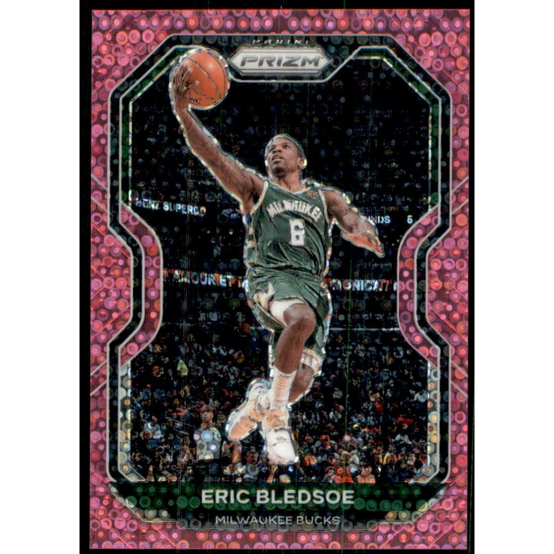 2020-21 Panini Prizm Prizms Fast Break Pink #17 Eric Bledsoe. rookie card picture