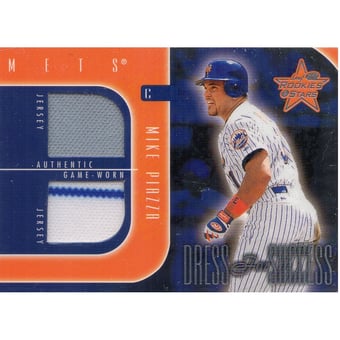 2002 Leaf Rookies and Stars Dress for Success #1 Mike Piazza Jsy-Jsy
