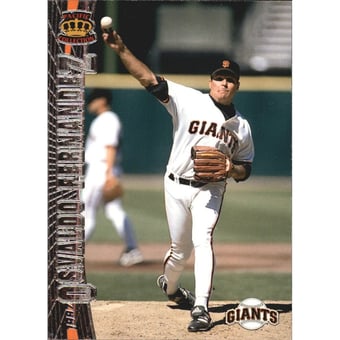 1997 Pacific Silver #443 Osvaldo Fernandez