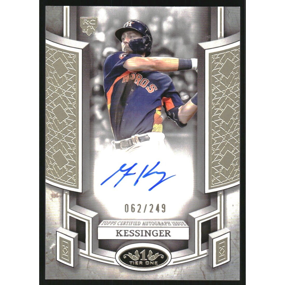 2024 Topps Tier One Break Out Autographs #BOAGKE Grae Kessinger/249. rookie card picture