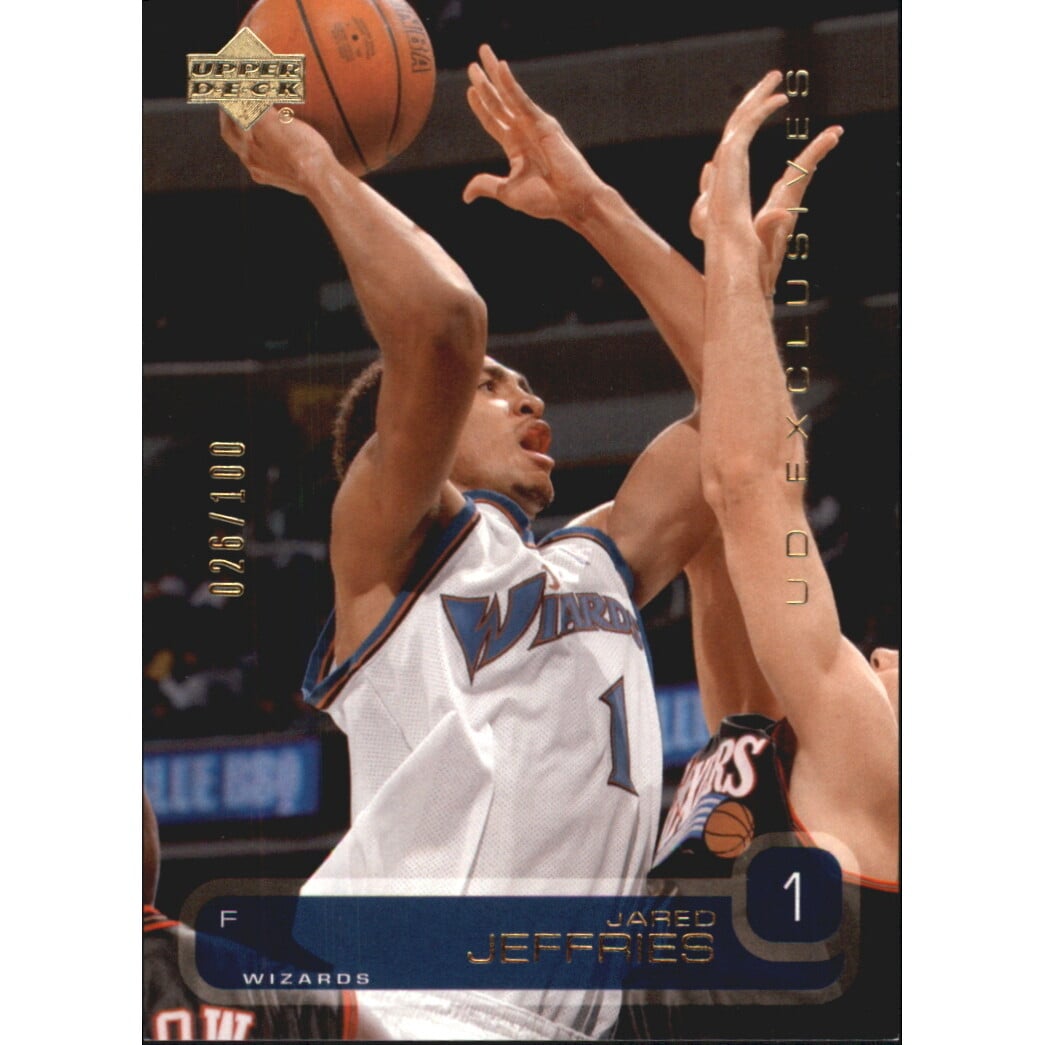 2002-03 Upper Deck Exclusives #386 Jared Jeffries. rookie card picture