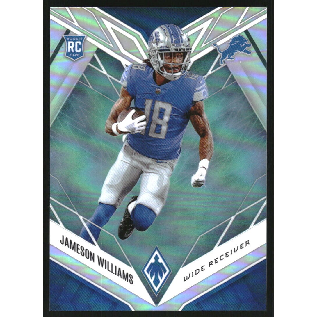 2022 Panini Phoenix Teal #108 Jameson Williams. rookie card picture