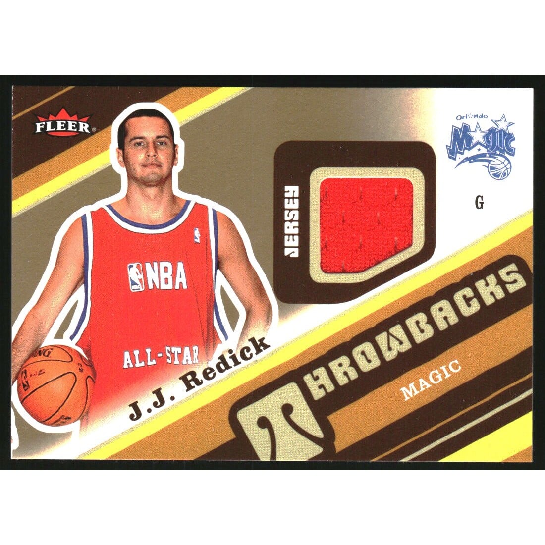 2006-07 Fleer Throwbacks #JR J.J. Redick. rookie card picture