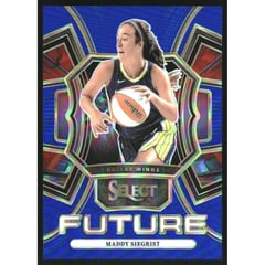 2024 Select WNBA Select Future Blue Prizms #10 Maddy Siegrist