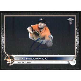 2022 Topps Chrome Rookie Autographs #RACM Chas McCormick