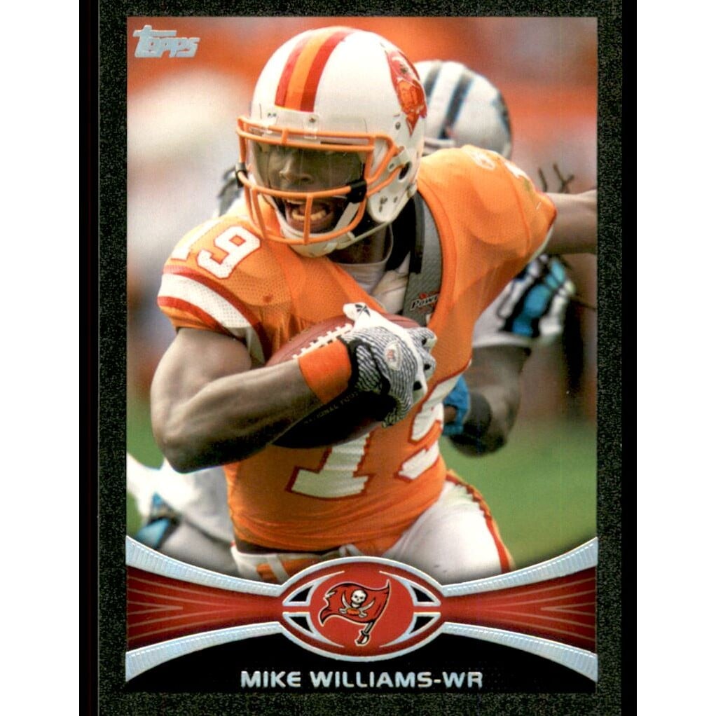 2012 Topps Black #301 Mike Williams. rookie card picture