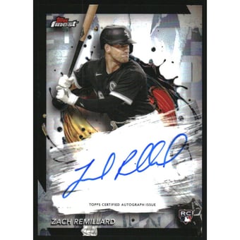 2024 Finest Autographs Refractors #FAZR Zach Remillard