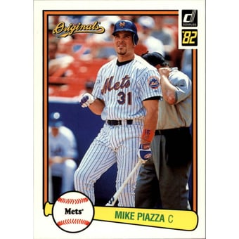 2002 Donruss Originals Aqueous #102 Mike Piazza 82
