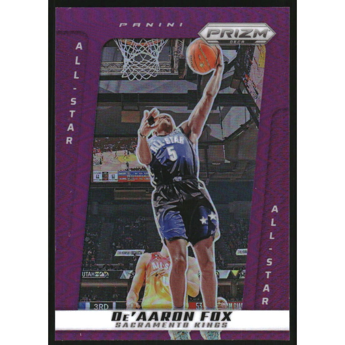 2024-25 Prizm Deca Prizms Purple #270 De'Aaron Fox AS