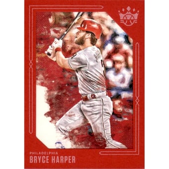2020 Diamond Kings Red Frame #66 Bryce Harper