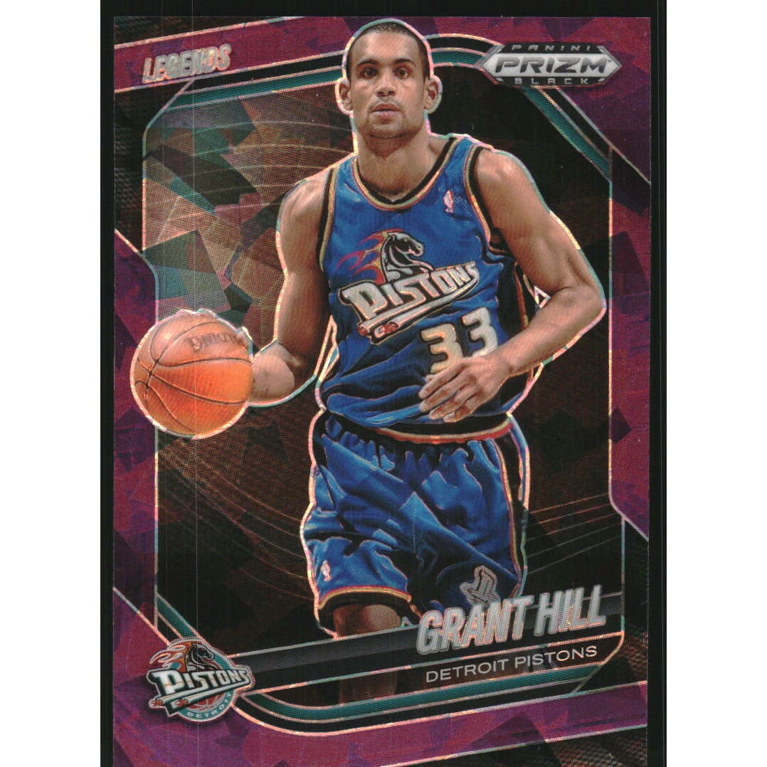 2024-25 Panini Prizm Black Prizms Purple Ice #287 Grant Hill LGD. rookie card picture