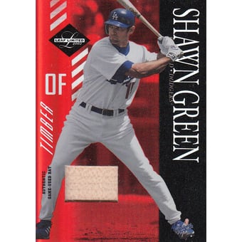 2003 Leaf Limited Timber #27 S.Green Dodgers H