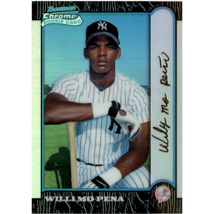 1999 Bowman Chrome Refractors #401 Willi Mo Pena
