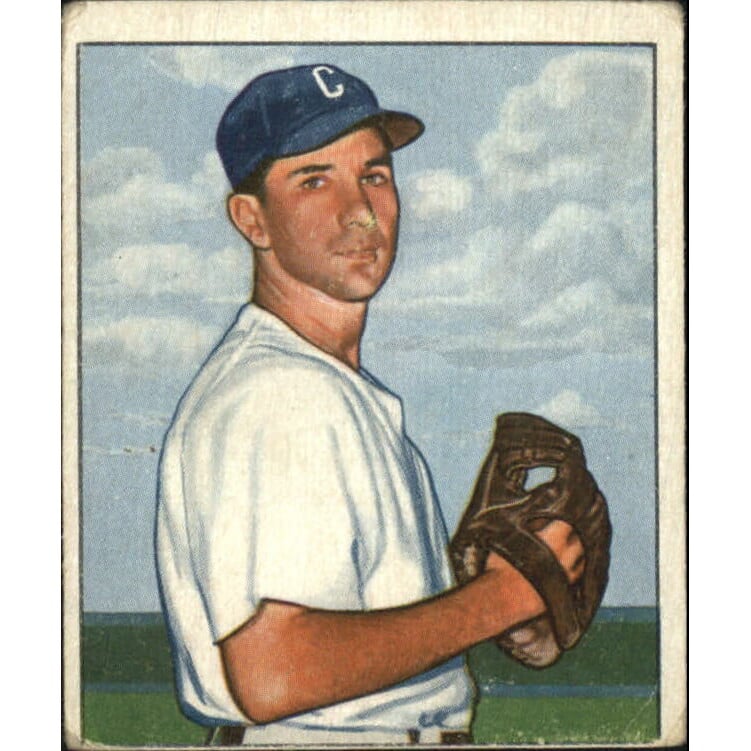 1950 Bowman #38 Bill Wight RC