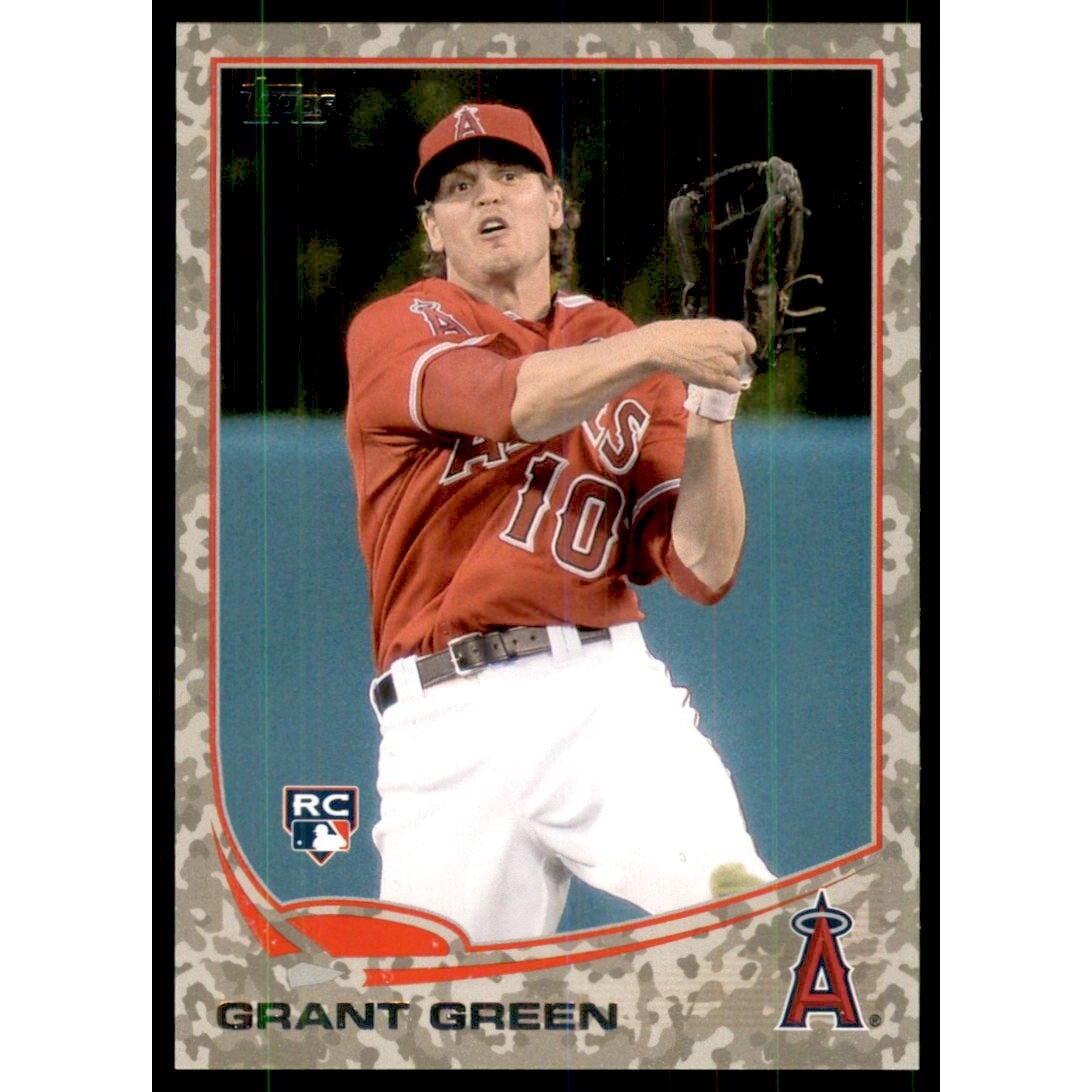 2013 Topps Update Camo #US321 Grant Green. rookie card picture