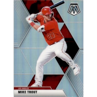 2020 Panini Mosaic Silver #82 Mike Trout