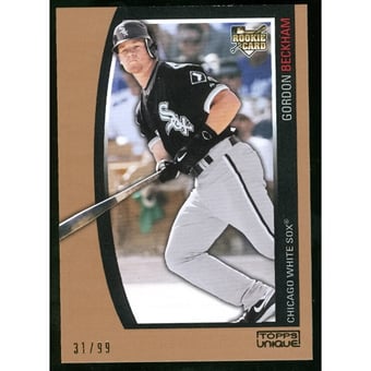 2009 Topps Unique Bronze #187 Gordon Beckham