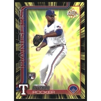 2025 Topps Chrome Radiating Rookies #RR9 Kumar Rocker