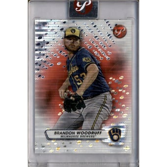 2023 Topps Pristine Red Pristine Refractors #130 Brandon Woodruff