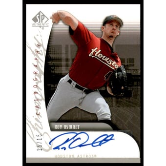 2005 SP Authentic Chirography #OS Roy Oswalt