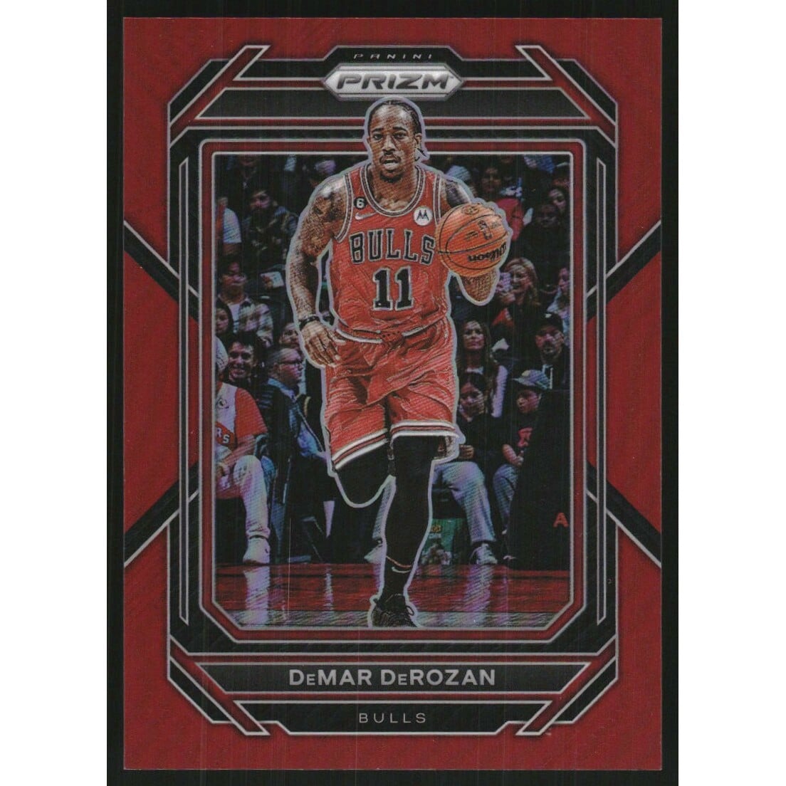 2022-23 Panini Prizm Prizms Red #72 DeMar DeRozan. rookie card picture