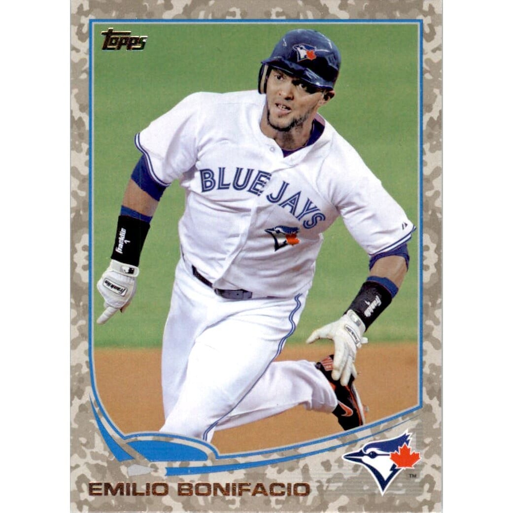 2013 Topps Camo #482 Emilio Bonifacio. rookie card picture