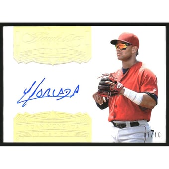 2017 Panini Flawless Rookie Signatures Gold #2 Yoan Moncada/10