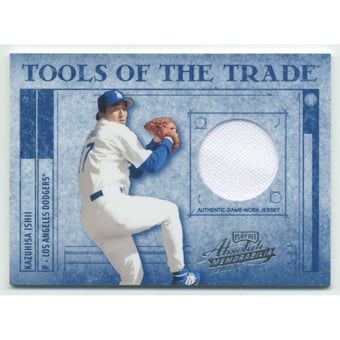 2003 Absolute Memorabilia Tools of the Trade Materials #TT12 Kazuhisa Ishii Jsy/40