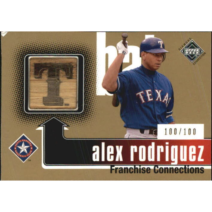 2002 Upper Deck Diamond Connection #522 Alex Rodriguez FC Bat 2002 Upper Deck Diamond Connection #522 Alex Rodriguez FC Bat