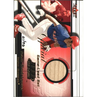 2001 Fleer Feel the Game Gold #NNO Ivan Rodriguez