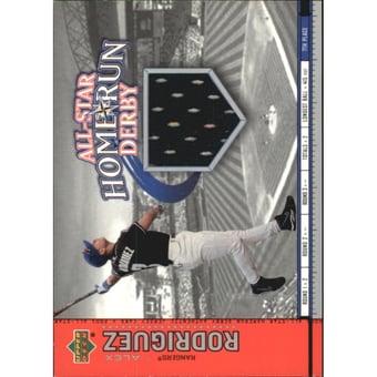2002 Upper Deck All-Star Home Run Derby Game Jersey #ASAR Alex Rodriguez