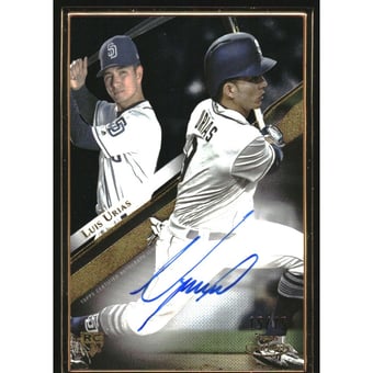 2019 Topps Gold Label Framed Autographs Black #GLALU Luis Urias/75