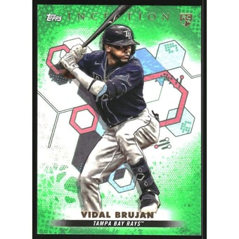 2022 Topps Inception Green #66 Vidal Brujan