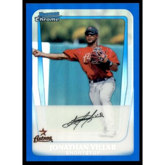 2011 Bowman Chrome Prospects Blue Refractors #BCP110 Jonathan Villar