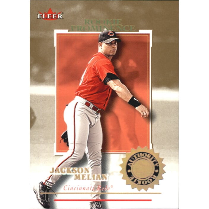 2001 Fleer Authority Prominence 125/75 #123 Jackson Melian. rookie card picture