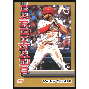 2024 Topps Brooklyn Collection Gold #11 Victor Scott II