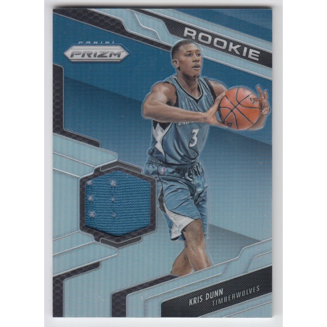 2016-17 Panini Prizm Rookie Jerseys Prizms Silver #45 Kris Dunn. rookie card picture