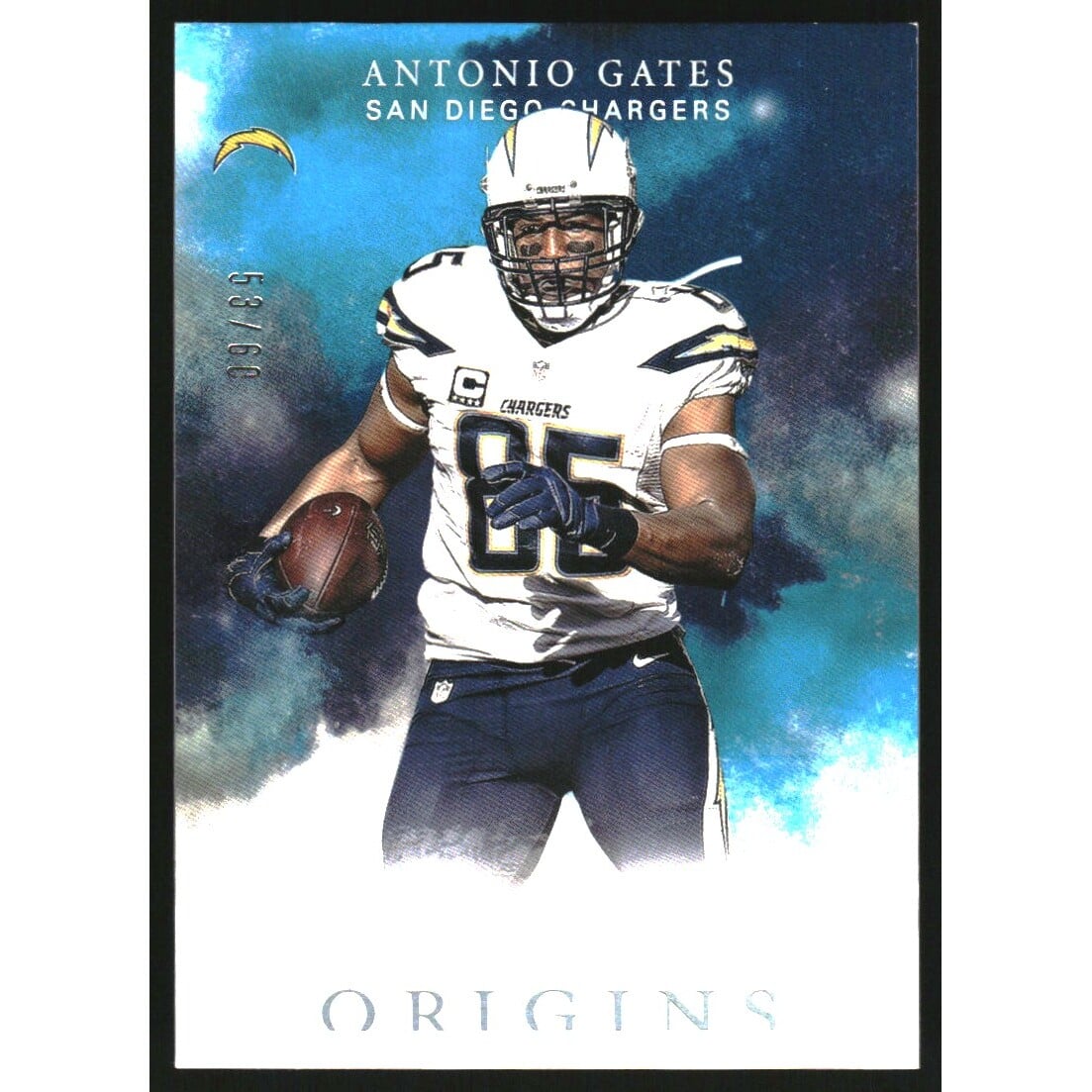 2016 Panini Origins Turquoise #31 Antonio Gates