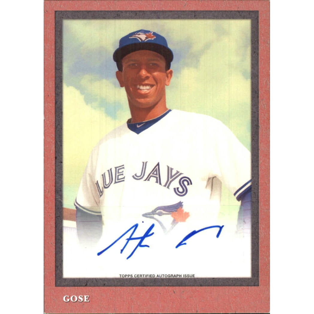 2014 Topps Turkey Red Autographs #TRA24 Anthony Gose/64. rookie card picture