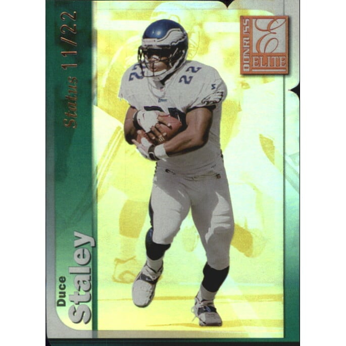 1999 Donruss Elite Status #152 Duce Staley/22. rookie card picture