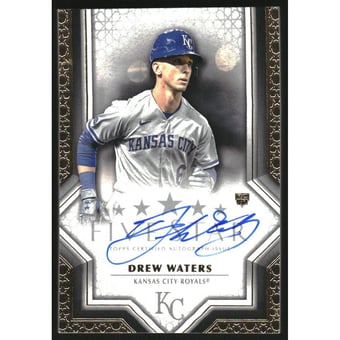 2023 Topps Five Star Autographs #FSADW Drew Waters RC