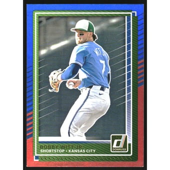 2025 Donruss Red and Blue #27 Bobby Witt Jr.