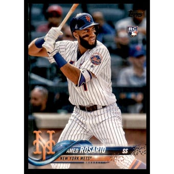 2018 Topps Base Set Photo Variations #63C Amed Rosario/Pinstripe jersey RETAIL FACTORY