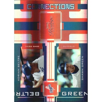 2005 Playoff Prestige Connections Holo-Foil #12 S.Green/A.Beltre