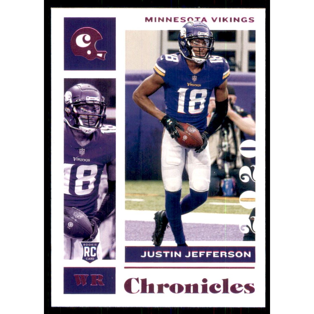 2020 Panini Chronicles Pink #62 Justin Jefferson 2020 Panini Chronicles Pink #62 Justin Jefferson