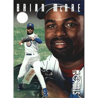 1996 Studio Silver Press Proofs #148 Brian McRae