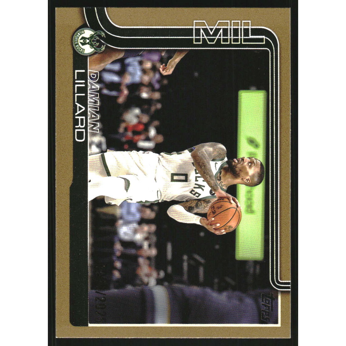 2025-26 Topps Gold #55 Damian Lillard