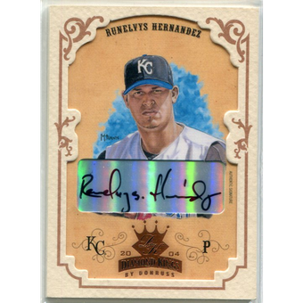 2004 Diamond Kings DK Signatures Framed Bronze #73 Runelvys Hernandez/25