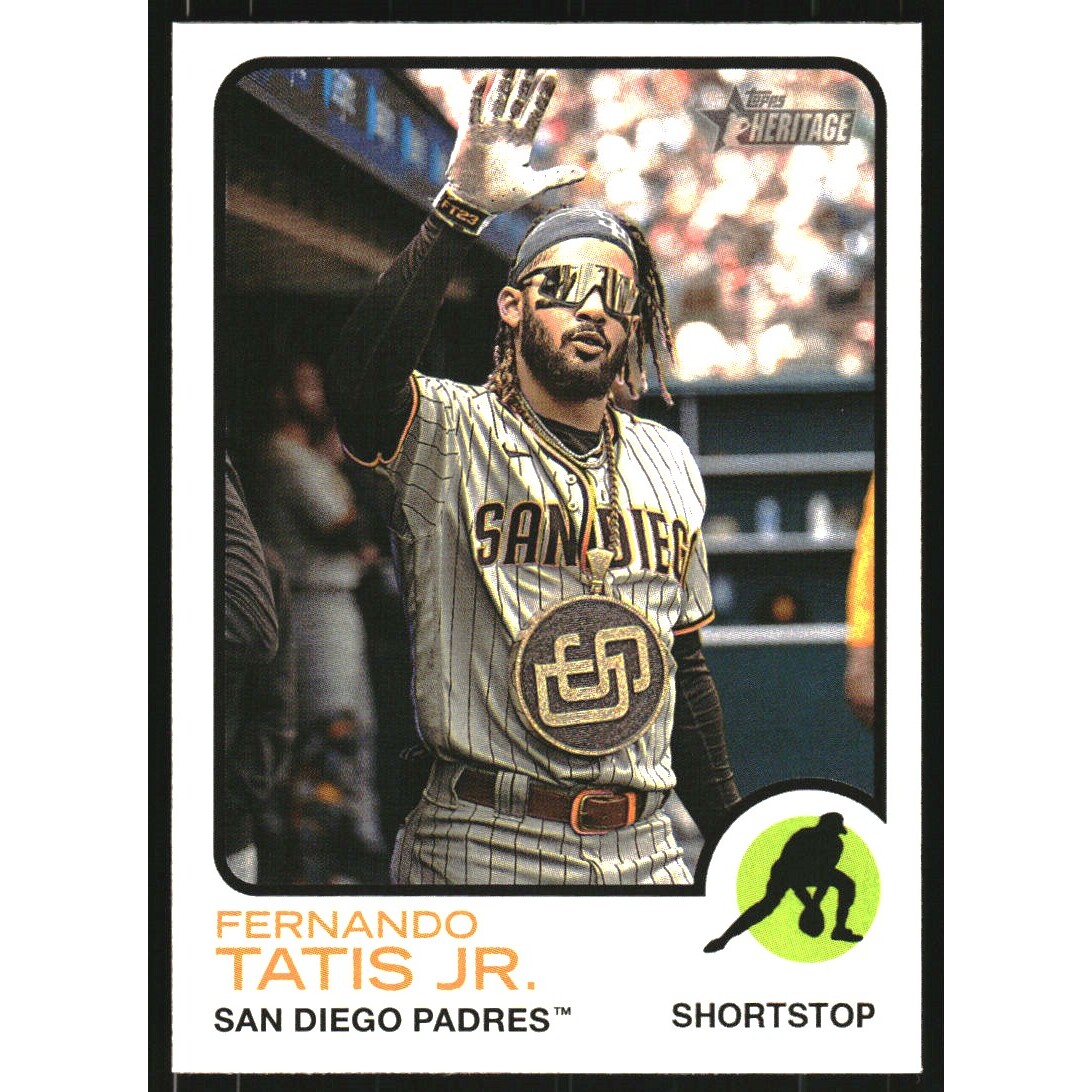 2022 Topps Heritage Image Variations #88 Fernando Tatis Jr. 2022 Topps Heritage Image Variations #88 Fernando Tatis Jr.